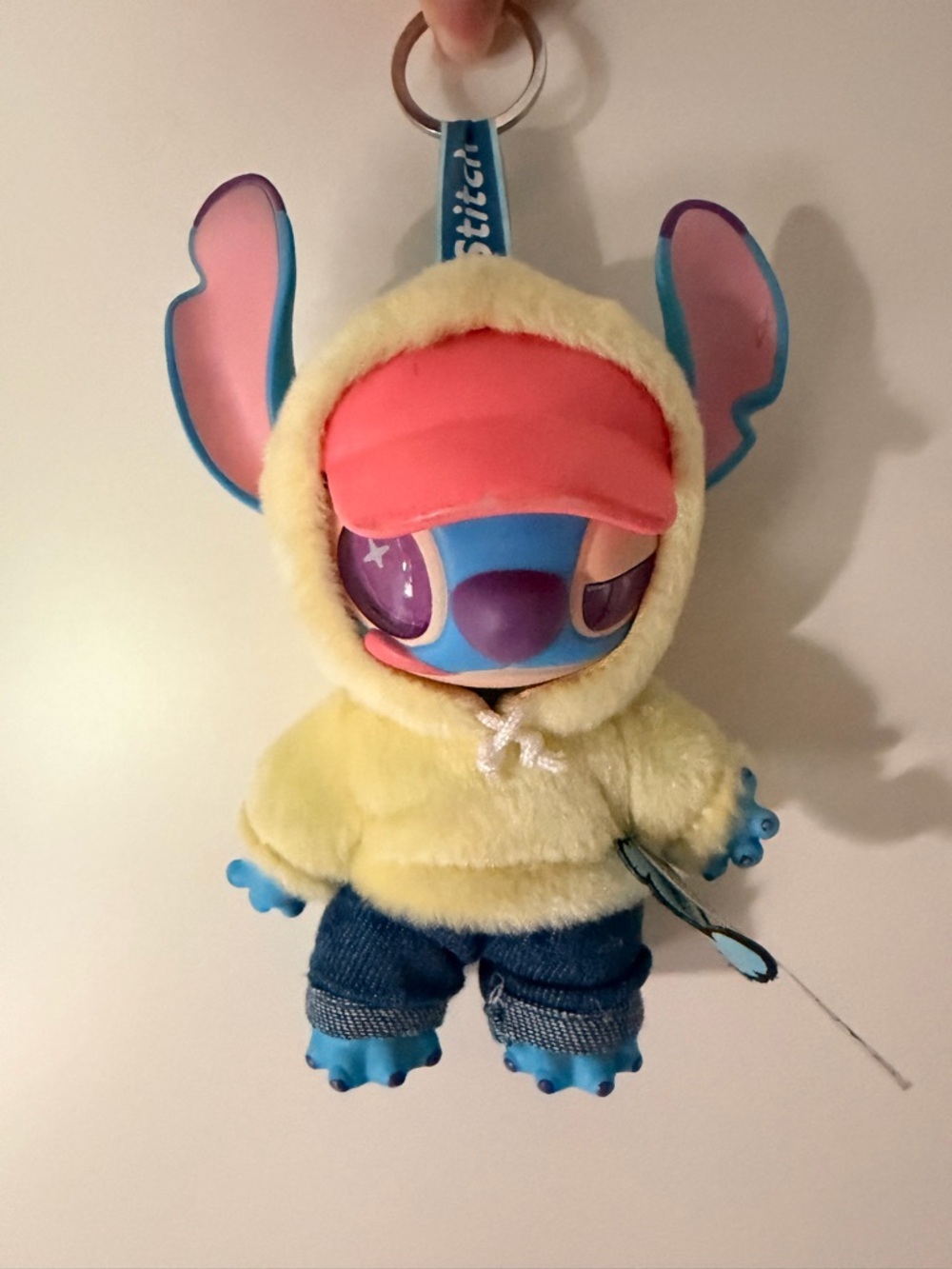 Miniso X Disney Stitch Gen Z Street FLASH FLASH Plush Keychain